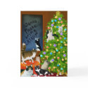 A Christms Cat Tree Card