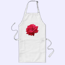 A Classic Red Rose aprons