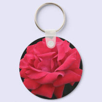 A Classic Red Rose keychains