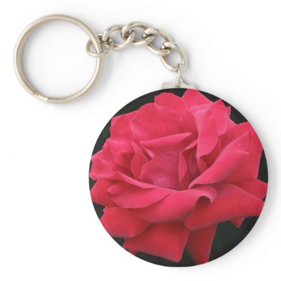 A Classic Red Rose Key Chain by charlesblack7