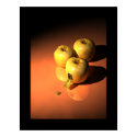 A clockwork apple -  Golden mécanique posters