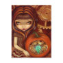 "A Clockwork Pumpkin" Postcard