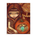 "A Clockwork Pumpkin" Postcard by strangeling "A Clockwork Pumpkin" Postcard