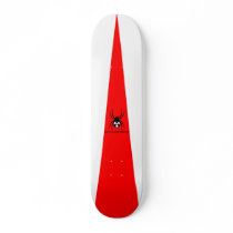 "A Clockwork Red" Skateboard by nucleartees "A Clockwork Red" Skateboard