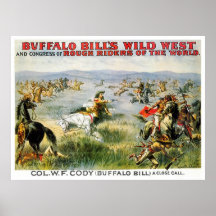 A Close Call - Buffalo Bill Posters