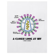 A Closer Look At HIV (Viron Virology) flyers