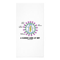 A Closer Look At HIV (Viron Virology) photo cards