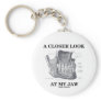 A Closer Look At My Jaw (Anatomical Bones) Key Chain