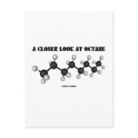 A Closer Look At Octane (Chemical Hydrocarbons) Post Cards