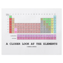 A Closer Look At The Elements (Chemistry) Flyer Design