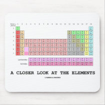 A Closer Look At The Elements (Chemistry) mousepads