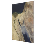 A cloud of tan dust from Saudi Arabia Stretched Canvas Prints