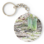 A Cluster Of Daffodil Sprouts Keychains