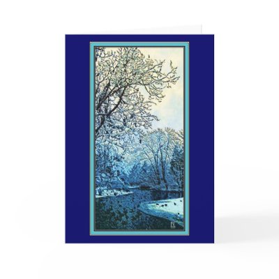 A Cold Day Greeting Card by Ferrante52