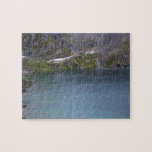 A cold mountain lake puzzles
