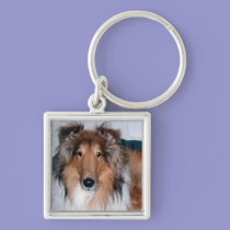 A Collie keychains