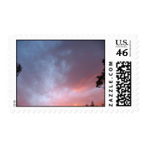 A Colorful Sunset postage