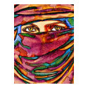A colorful veil and immense eyes .... posters by DigitalCreations A colorful veil and immense eyes .... posters