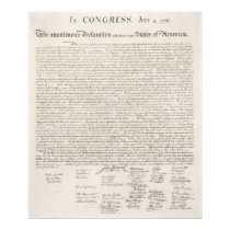 A Colossal Declaration of Independence (U.S.) posters