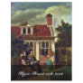 A Company In The Courtyard Behind A House. [1] Full Color Flyer