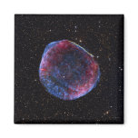 A composite image of the SN 1006 supernova remn Fridge Magnets