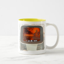 A Computer game of Chess mugs