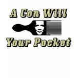 A Con (Obama) Will Pick Your Pocket t-shirts