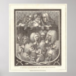 A Consultation of Physicians by William Hogarth Poster