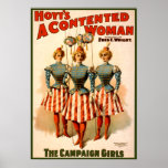 A Contented Woman Campaign Girls Posters