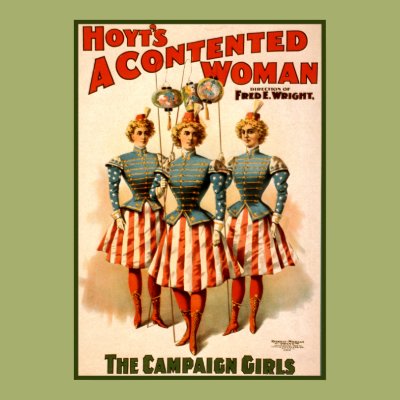 A Contented Woman Campaign Girls Posters Zazzle_print A Contented Woman Campaign Girls Posters Zazzle_print