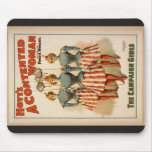 A Contented Woman, 'The Campaign Girls' Retro Thea Mousepad