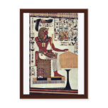 A Copy Of A Wall Painting From The Grave Of Seti Postcards
