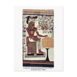 A Copy Of A Wall Painting From The Grave Of Seti Postcards