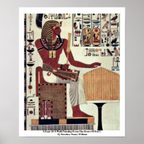 A Copy Of A Wall Painting From The Grave Of Seti Poster