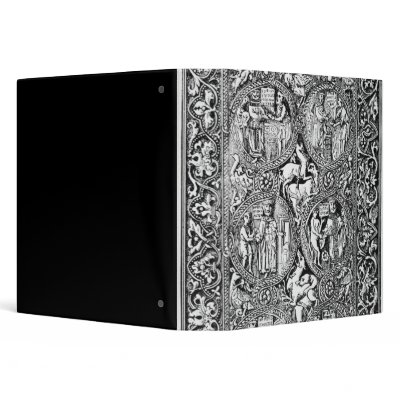 A copy of  ivory back Queen Melisende's Psalter Vinyl Binder by bridgemanart