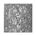 A copy of  ivory back Queen Melisende's Psalter Refrigerator Magnet