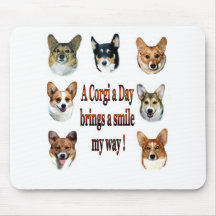 A Corgi a Day Brings a Smile 7 Mouse Pad