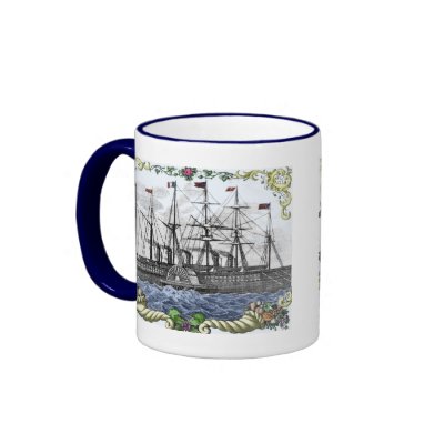 A Cornucopia of Ship Coffee Mugs by spfino