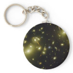 A Cosmic Magnifying Glass Key Chain