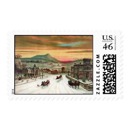 Country Christmas Scenes mail some smiles