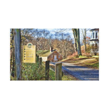 A Country Road Canvas Prints