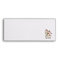 a couple of cute moo cows envelopes