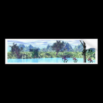A Cove bumper stickers