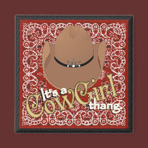 A Cowgirl Thang Red Bandana Magnet by RanchLady A Cowgirl Thang Red Bandana Magnet