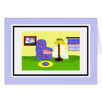A cozy room cards