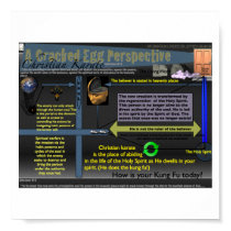 A Cracked Egg Perspective posters