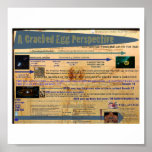 A Cracked Egg Perspective Posters