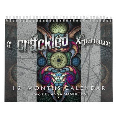A Crackled X-perience Calendars by Golubaja