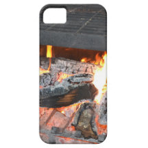 A Crackling Fire iPhone 5 Case