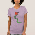 A Crooked Rose t-shirts by strangethreads A Crooked Rose t-shirts